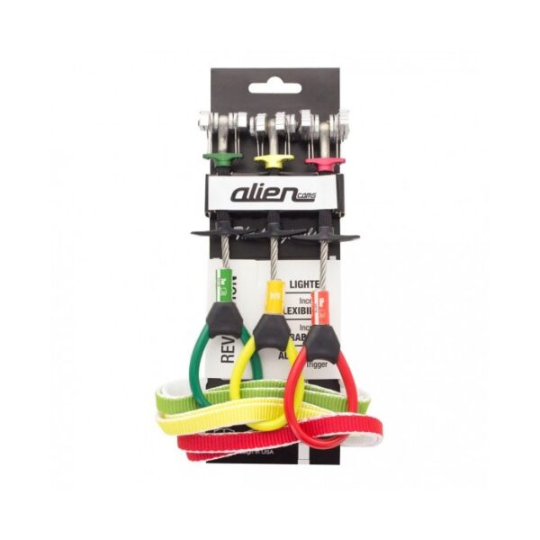 PACK TRES ALIEN CAMS 1/2 (verde), 3/4 (amarillo) y 1 (rojo)